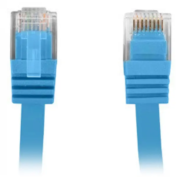LANBERG Patch Cord Lanberg PCU5-20CC-0025-B, U/UTP, Cat. 5e, 0.25 m, albastru, 10 bucati
