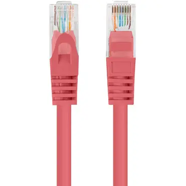 LANBERG Patch Cord Lanberg PCU5-20CC-0050-R, U/UTP, Cat. 5e, 0.5 m, Red, 10 bucati