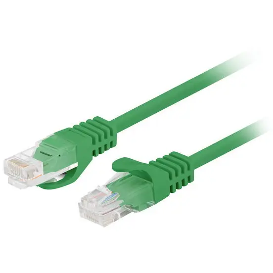 LANBERG Patch Cord Lanberg PCU5-20CC-0050-R, U/UTP, Cat. 5e, 0.5 m, verde , 10 bucati