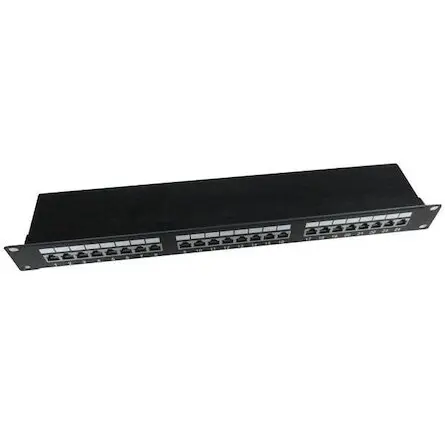 LANBERG Patch Panel Lanberg PPS5-1024-B, 19inch, 24 porturi, Black