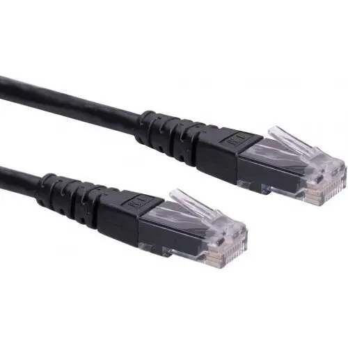LANBERG Patchcord Lanberg PCU6-10CC-0500-BK, Cat. 6, UTP, 5m, Negru