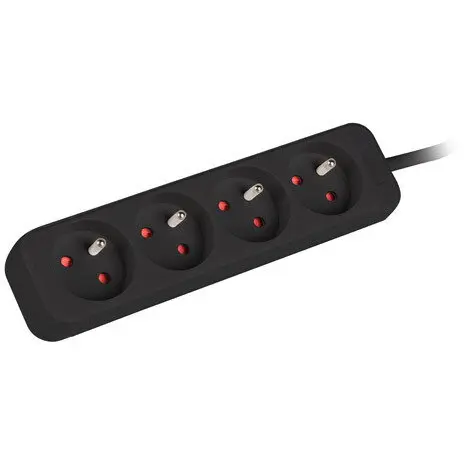 LANBERG Prelungitor LANBERG, 4 prize Tip E, cablu 1.5m, 2500W