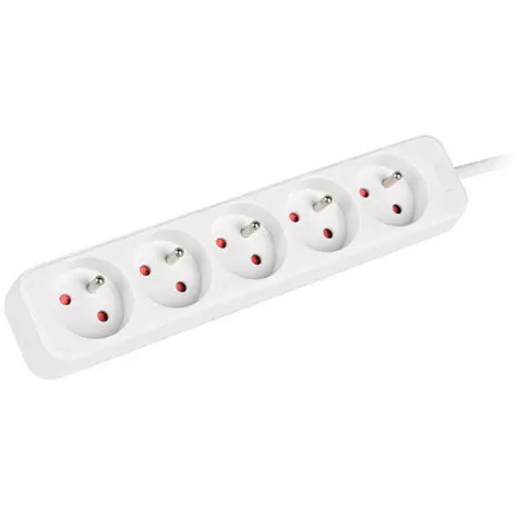 LANBERG Prelungitor LANBERG, 5 prize tip F, 1.5m cablu, 2500W