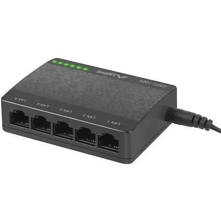 LANBERG Switch Lanberg 5 porturi 1Gbps (DSP1-1005)