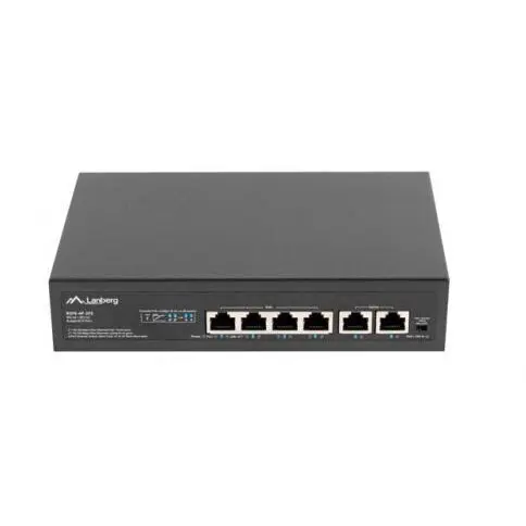 LANBERG Switch Lanberg RSFE-4P-2FE-60, 4x porturi, PoE