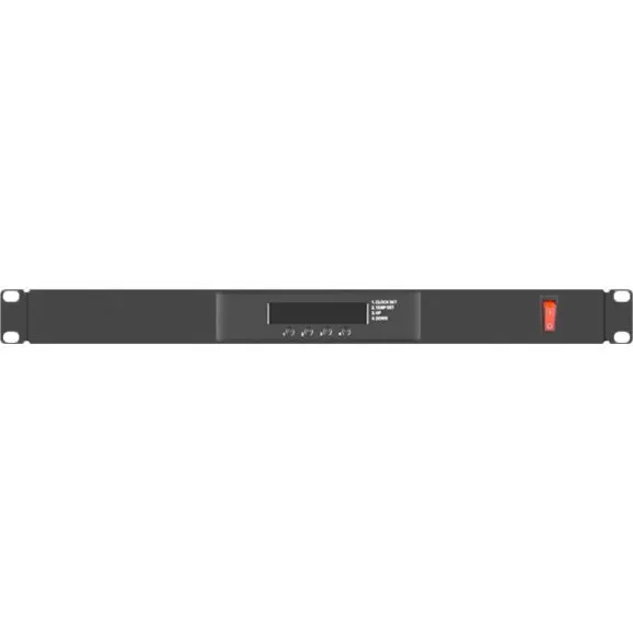 LANBERG Unitate de ventilatie Lanberg 19, panou de ventilatie cu LCD 4 ventilatoare + termostat 230V, Negru
