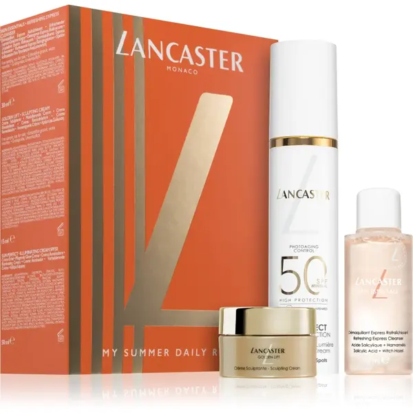 Lancaster Skin & Sun Daily Routine set cadou pentru o piele perfecta