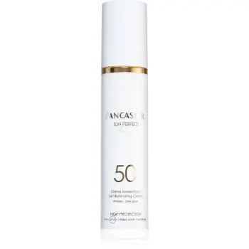 Lancaster Sun Perfect Sun Illuminating Cream SPF 50 crema de zi radianta pentru riduri si pete