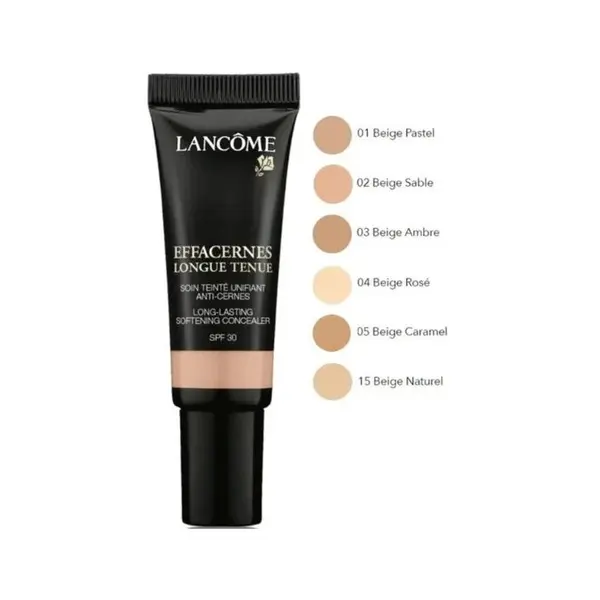 Lancome Effacernes Longue Tenue SPF30 Nº02 Beige Sable Corrector Tester Volum Nº03 Beige Ambre