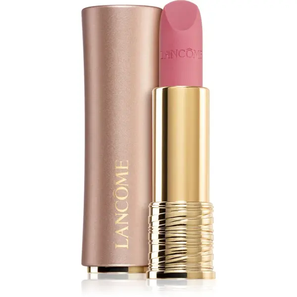 Lancôme L'Absolu Rouge Intimatte ruj crema cu efect matifiant culoare 320 Hush Hush 3.4 g