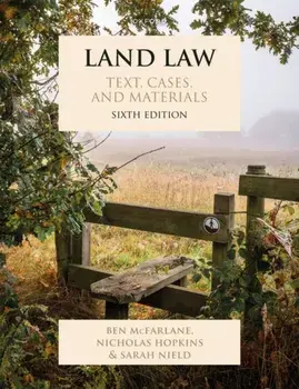 Land Law. Text, Cases, and Materials, 6 Revised edition, Paperback/***
