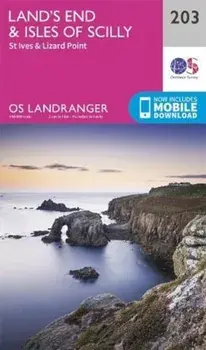 Land's End & Isles of Scilly. St Ives & Lizard Point, Sheet Map/***