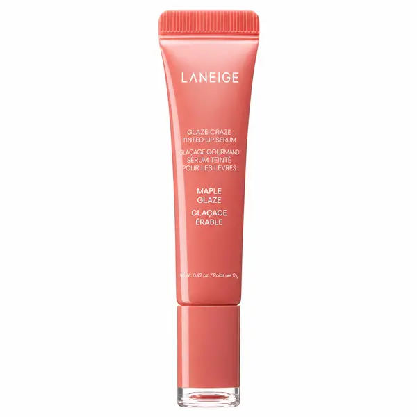 LANEIGE – Glaze Craze Tinted Lip Serum (Maple Glaze), 12g