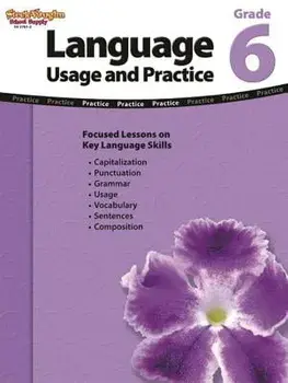 Language: Usage and Practice Reproducible Grade 6, Paperback/***