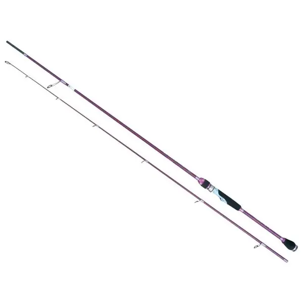 Lanseta spinning din carbon Baracuda Jet Spin II 2.4 m, 2 tronsoane, putere aruncare 10-40 g