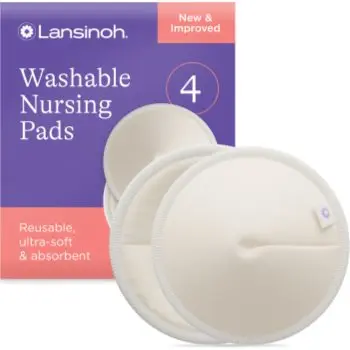 Lansinoh Breastfeeding Washable Nursing Pads inserții textile pentru sutien