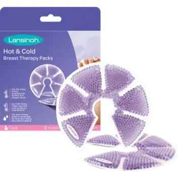 Lansinoh Hot & Cold Breast Therapy Packs pernute de gel pentru sâni