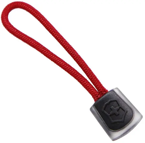 Lanț textil Victorinox - roșu, 65 mm