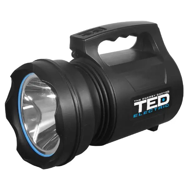 Lanternă cu acumulator litiu-ion 2×18650, LED CREE T6, 3 moduri, TL-T104 TED