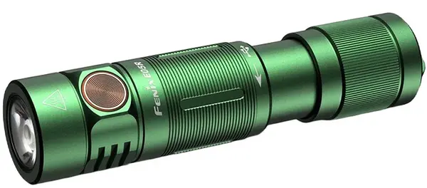 Lanternă cu breloc Fenix - E05R, verde