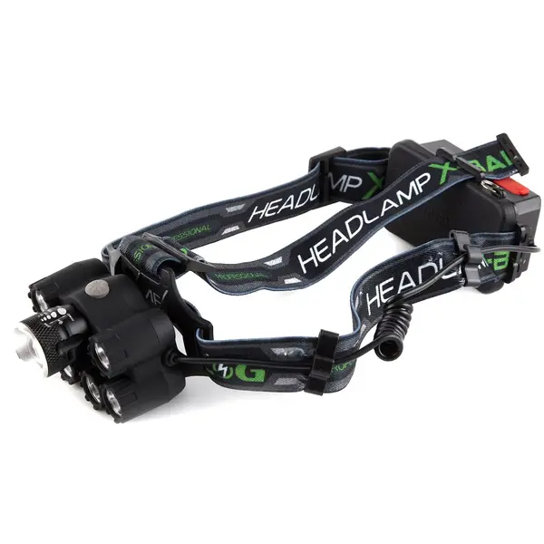 Lanterna De Cap, 7 Led XT6 CREE, Premium, 2 Acumulatori 3,7V, Negru, ElectroAZ Engros