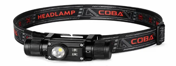Lanterna de cap COBA CB T840 zoom reglabil LED Alb + Lumina rosie acumulator 18650 Inclus