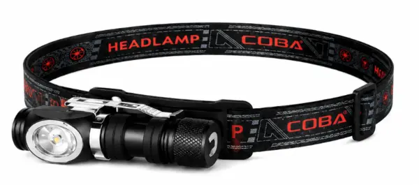 Lanterna de cap COBA CB T847 de 1000 lm Zoom Telescopic Magnet 2 in 1