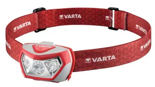 Lanterna de cap LED Varta H20 Pro Sports (Rosu)