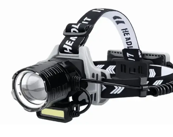 Lanterna de cap profesionala 30w cu led laser super luminoasa senzor de miscare BL V82 GT200