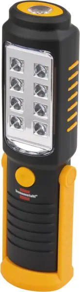 lanterna de lucru led brennenstuhl 8+1 smd-led multifunctionala, 250 +100 lumeni