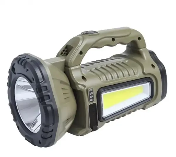 Lanterna de mana CB 5678 cu incarcare solara si COB lateral
