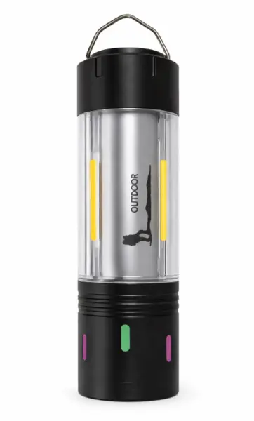 Lanterna de mana CB 801 TG LED 3 in 1 pentru camping urgente reincarcabila prin USB
