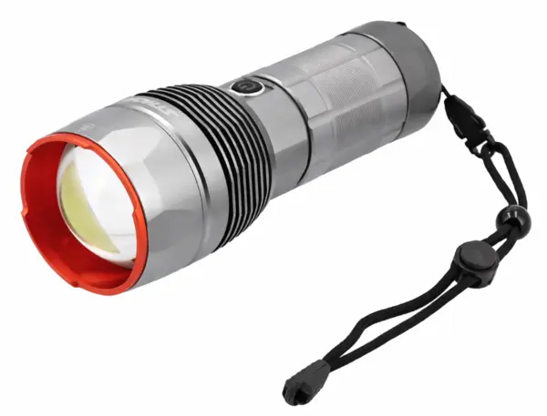 Lanterna de mana CB C33C TG cu incarcare USB ZOOM iluminare 2000m de 14cm