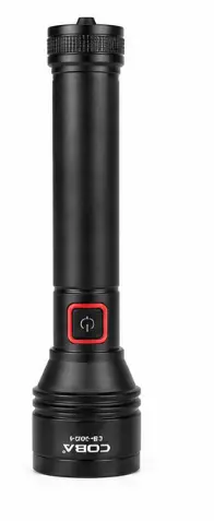 Lanterna de mana LED COBA CB 3002 1 reincarcabila USB Fascicul Lung distanta 1000m