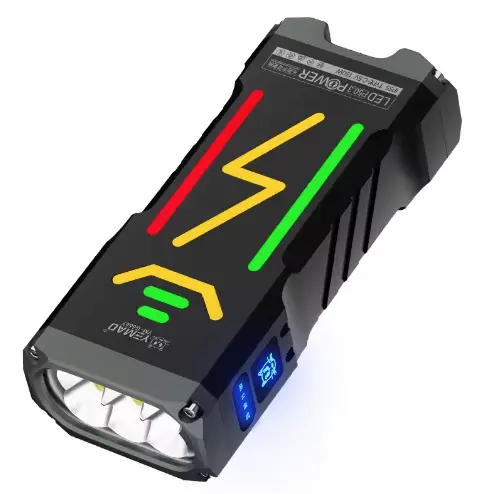 Lanterna de mana YM G666Y cu incarcare USB corp aluminiu profesionala