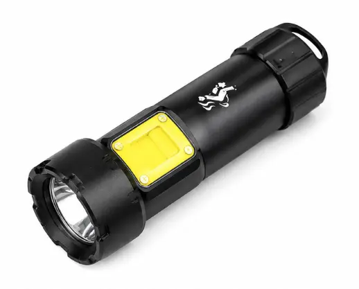 Lanterna de scufundari COBA CB 505D LED XHP50 + COB reincarcabila USB Type C Impermeabila