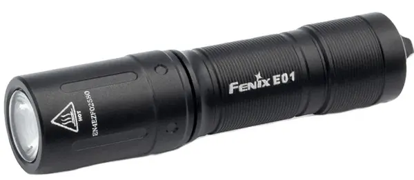 Lanternă Fenix - E01 V2.0 LED, negru
