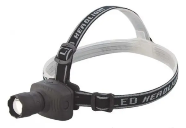 Lanterna frontala cu LED 3W si zoom BL 6611