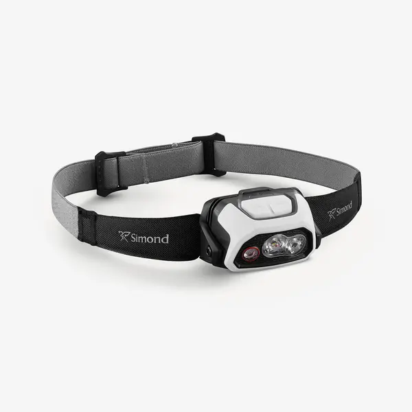 Lanternă frontală reîncărcabilă 600 lumeni, HL900 USB V3 alb
