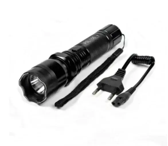 Lanterna LED Autoaparare Arc Electric 5000W 180LM 4000mAh Duraluminiu Laser Rosu Cu laser