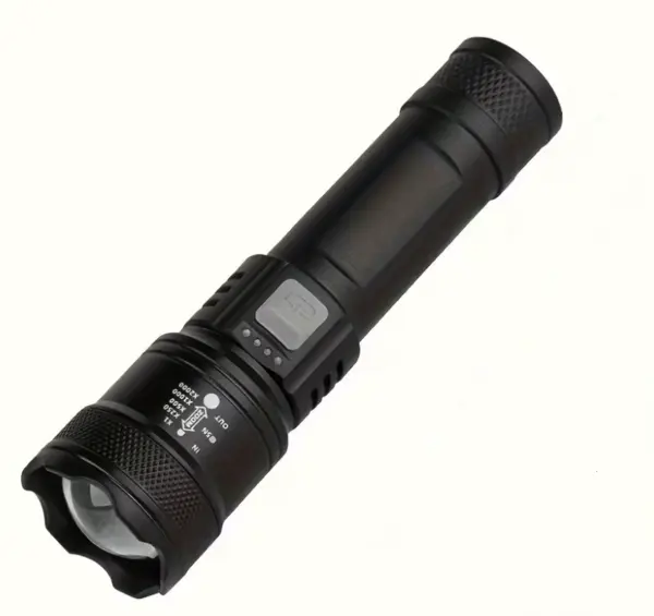 Lanterna LED de mana TY 908M reincarcabila cu luminozitate maxima de 1200 lm