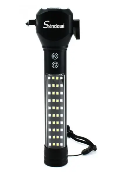 Lanterna LED multifunctionala 7 in 1 din aluminiu Q LED555
