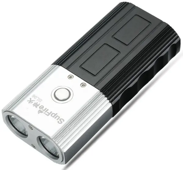 lanterna led pentru bicicleta supfire bl06, 550 lumeni, 200m, acumulator 4000 mah, usb