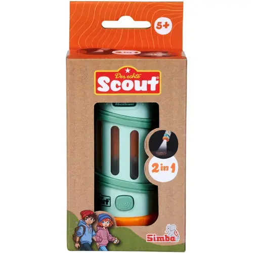 Lanterna portabila 2 in 1 Simba - Scout Torch, 13cm