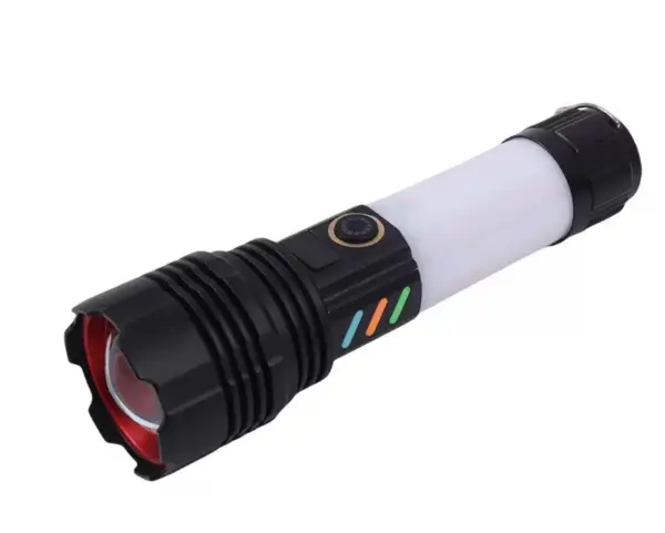 Lanterna tactica de mana LED reincarcabila YM G780 5000mAh lumina COB la 360