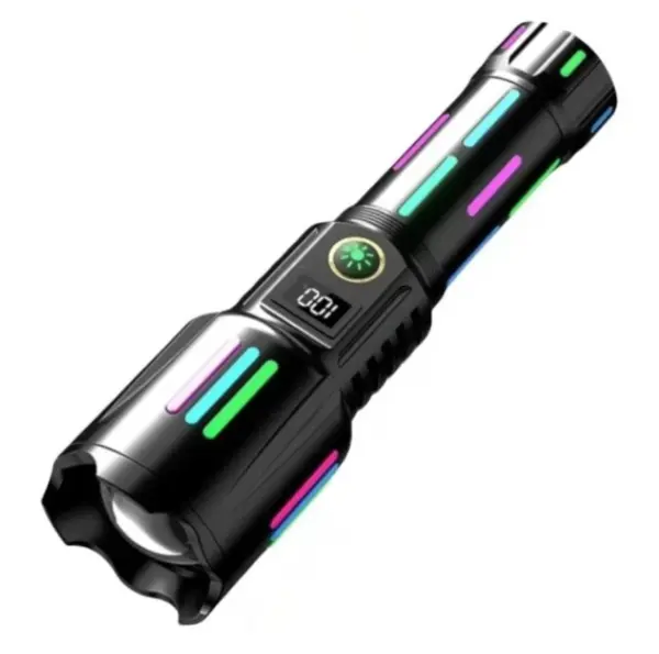 Lanterna tactica profesionala 6500lm RL W515 incarcare tip C 26650mah baterie