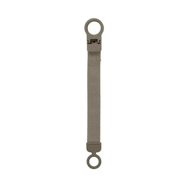 Lantisor Bibs clip Loop pentru suzeta Dark Oak
