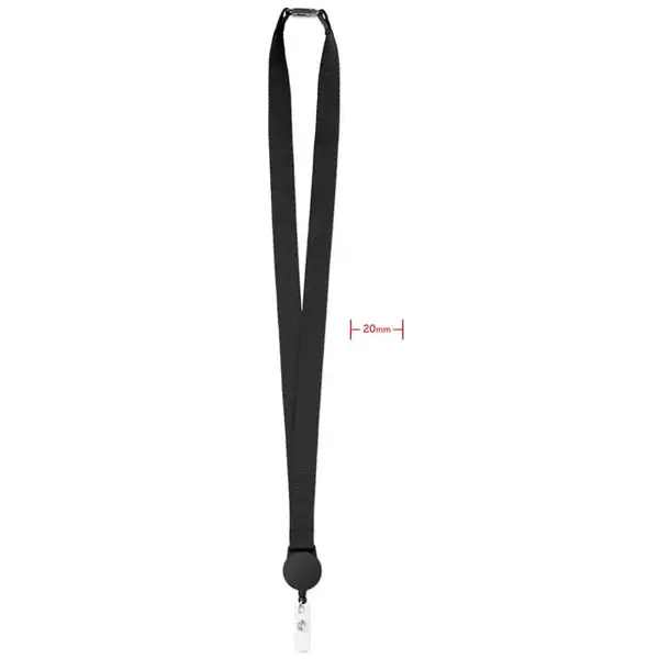 Lanyard cu suport pt. ecuson Lanyard cu suport pt. ecuson