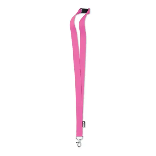 Lanyard din RPET cu carabina Lanyard din RPET cu carabina