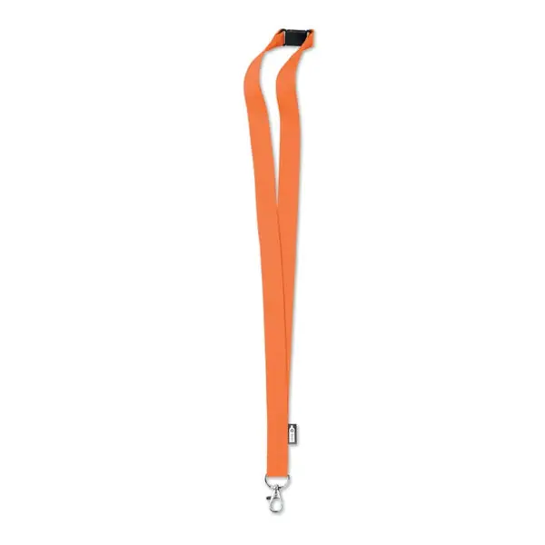 Lanyard din RPET cu carabina Lanyard din RPET cu carabina